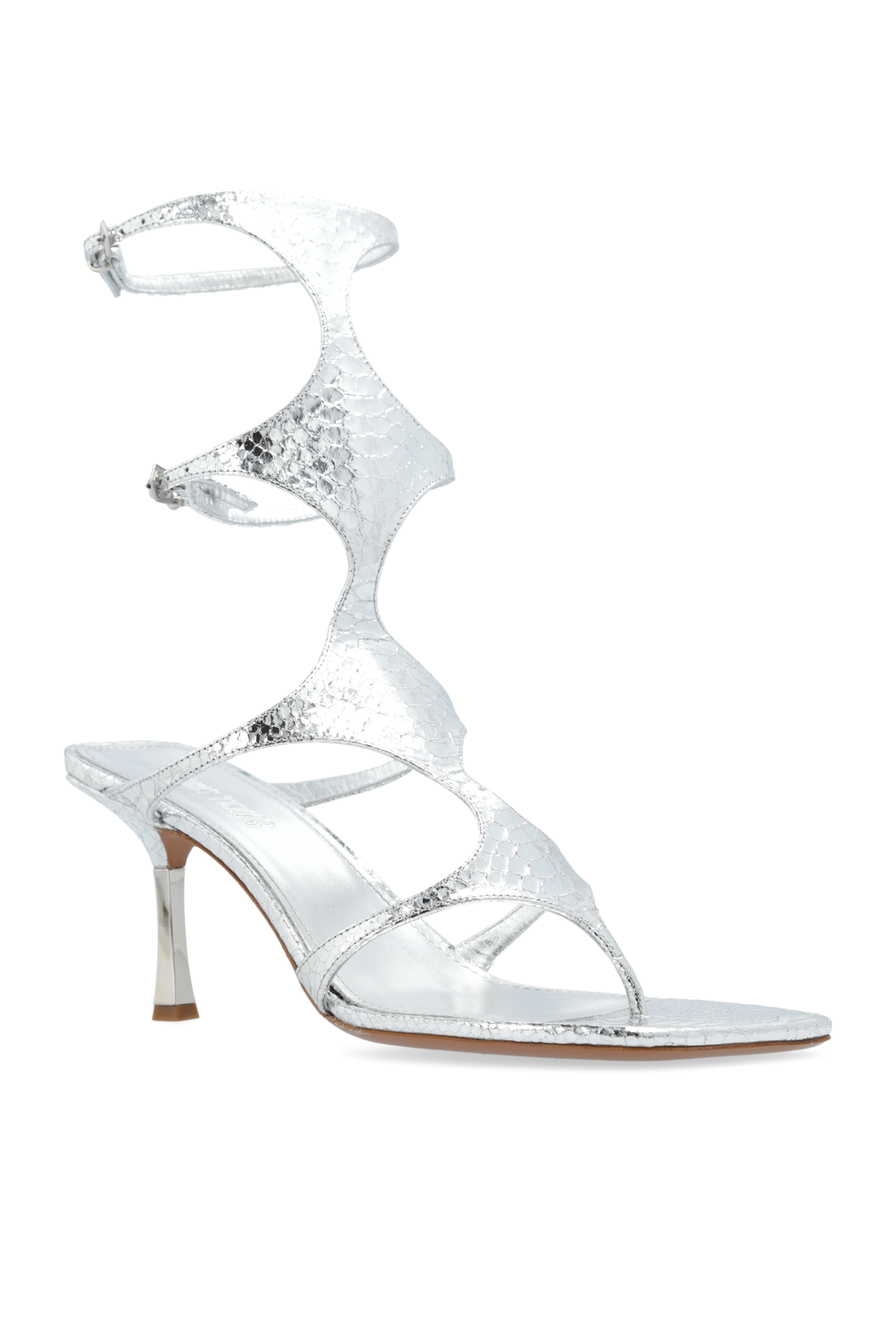 シューズ・サンダルその他 PARIS TEXAS Woman High heel shoes Silver PX1515XNPMR SILVER Paris Texas PX1515 Woman Sandals - Zuklat